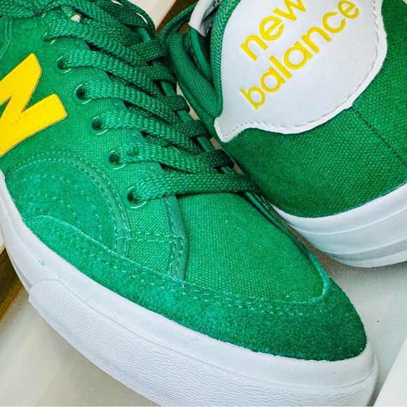 New Balance Other - New Balance Numeric 212 Pro Court Green Yellow Men’s 9 Skate Shoes Like New!